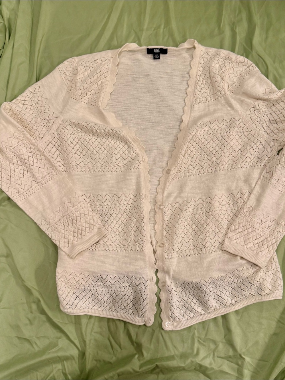FRYE knit cardigan